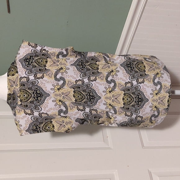 Dana Buchman Large Tank Paisley Summer Work - Picture 5 of 9